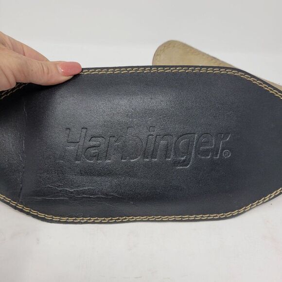 Harbinger 6" Padded Leather Weight Lifting Belt Sz S Strength Training Workout - Picture 10 of 11